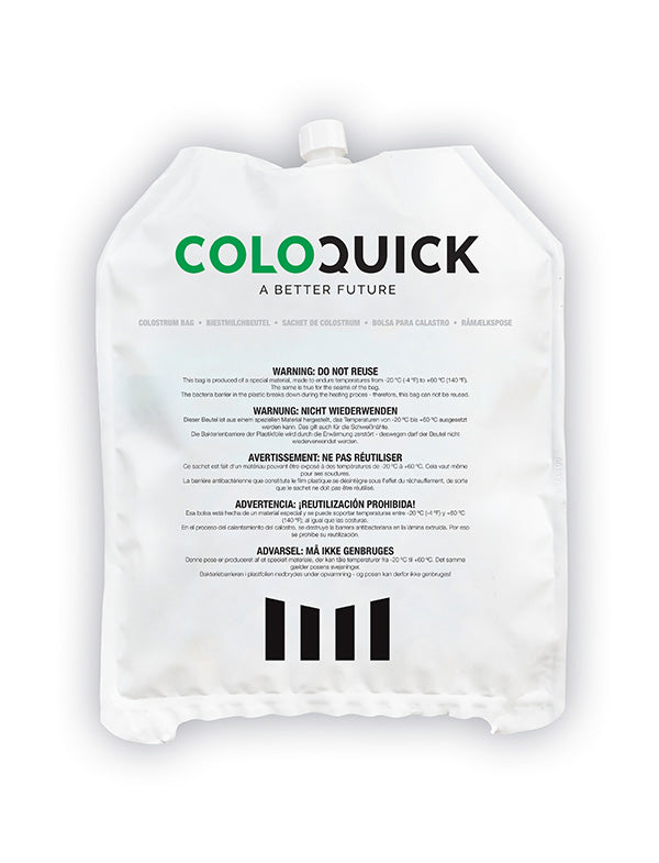Coloquick Colostrum bags